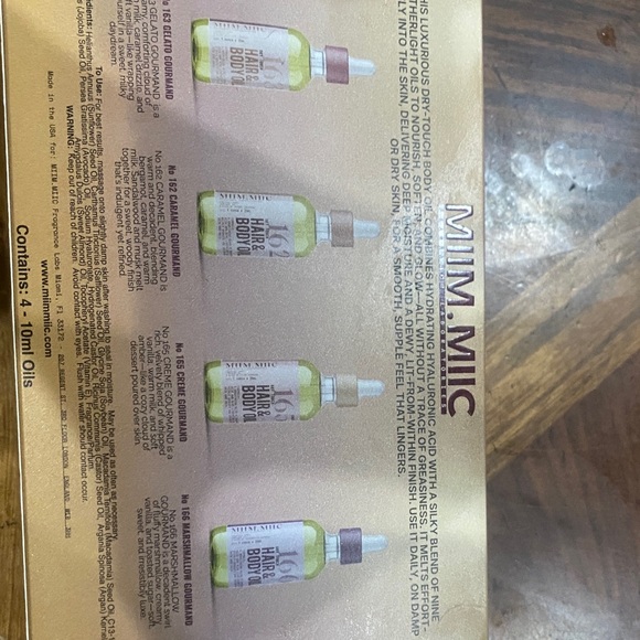 The Viral Gourmands 4-Piece Hair & Body Oil Set - Picture 6 of 11